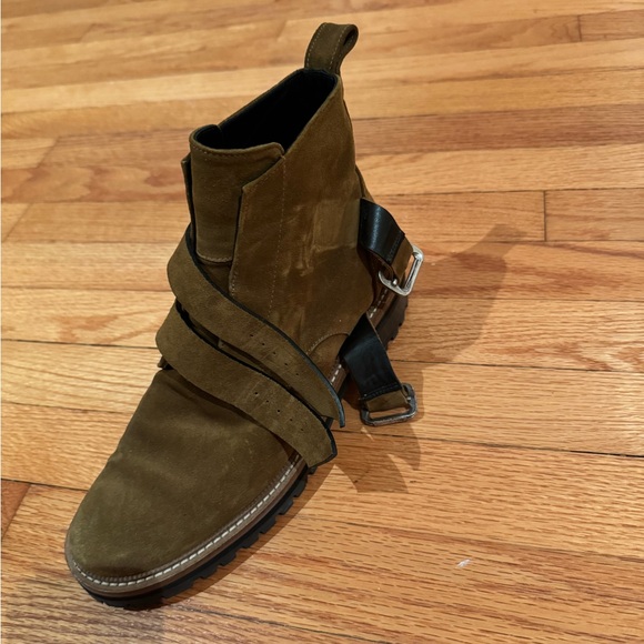 Freda Salvador ATHENA Brown Suede Boots - Picture 7 of 8